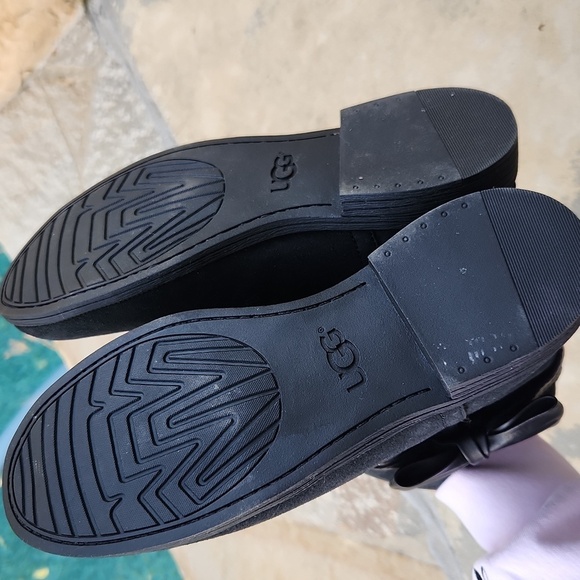 UGG Joanie Bow Boot Black Size 5 - Picture 11 of 12